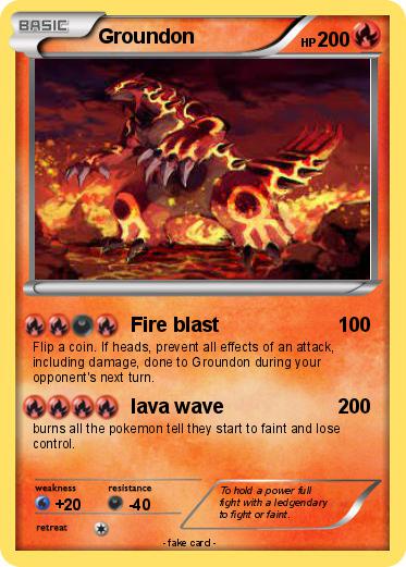 Pokemon Groundon