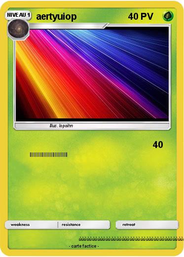 Pokemon aertyuiop