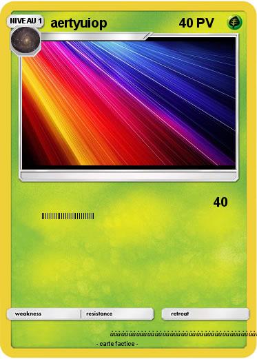 Pokemon aertyuiop