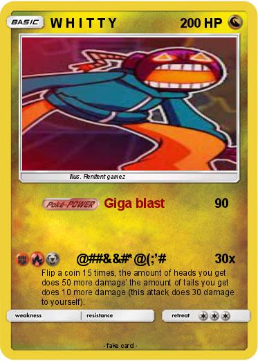 Pokemon W H I T T Y