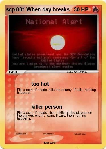 Pokemon scp 001 When day breaks