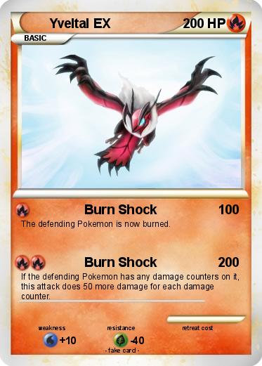 Pokemon Yveltal EX