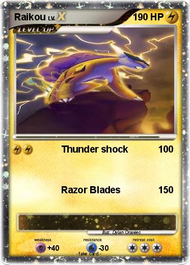 Pokemon Raikou