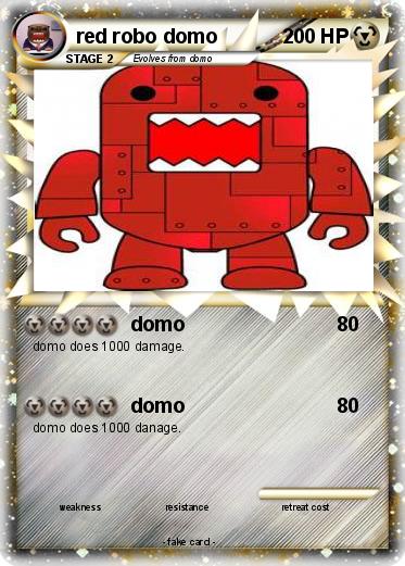 Pokemon red robo domo