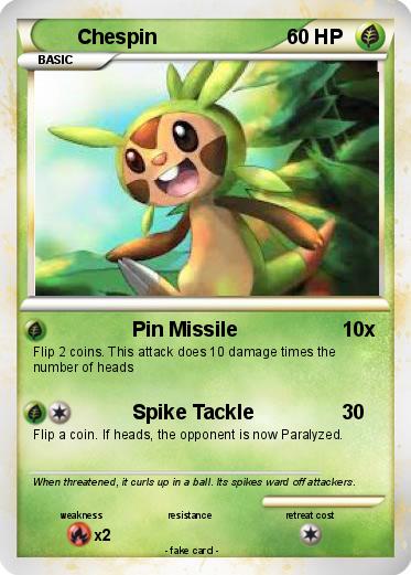 Pokemon Chespin