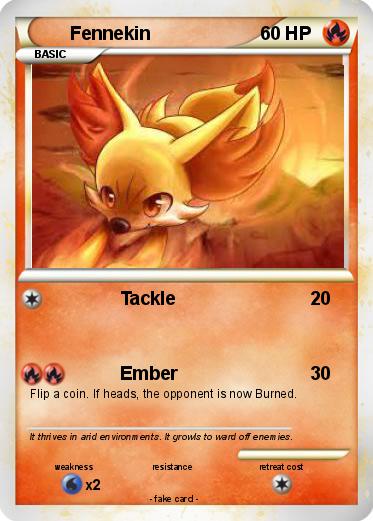 Pokemon Fennekin