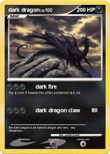Pokemon dark dragon