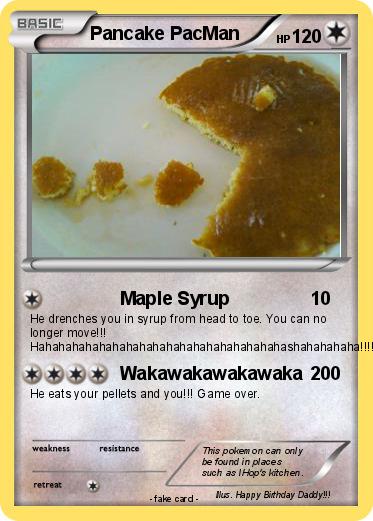 Pokemon Pancake PacMan