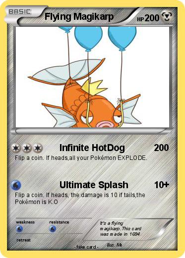 Pokemon Flying Magikarp