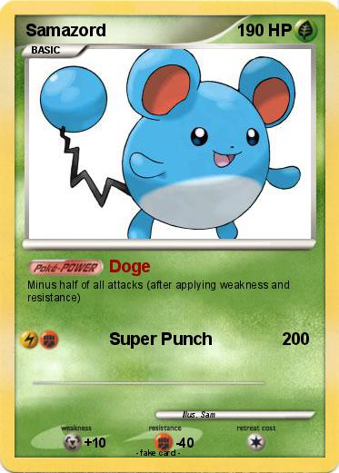 Pokemon Samazord