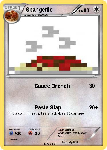 Pokemon Spahgettie
