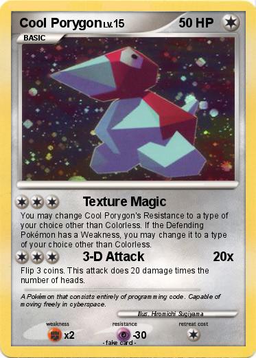 Pokemon Cool Porygon