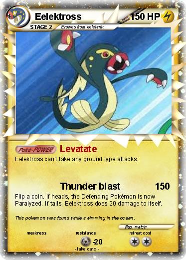 Pokemon Eelektross
