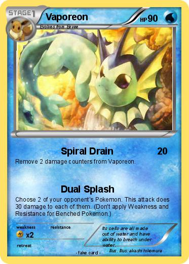 Pokemon Vaporeon