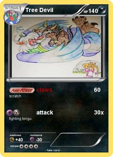 Pokemon Tree Devil