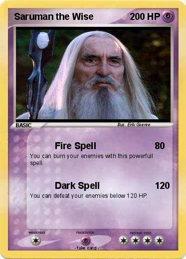 Pokemon Saruman the Wise