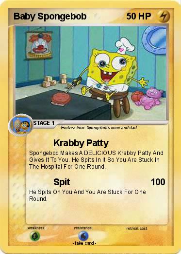 Pokemon Baby Spongebob