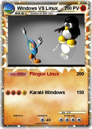 Pokemon Windows VS Linux