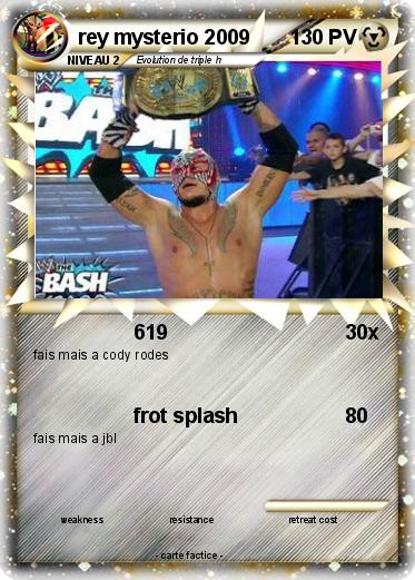 Pokemon rey mysterio 2009