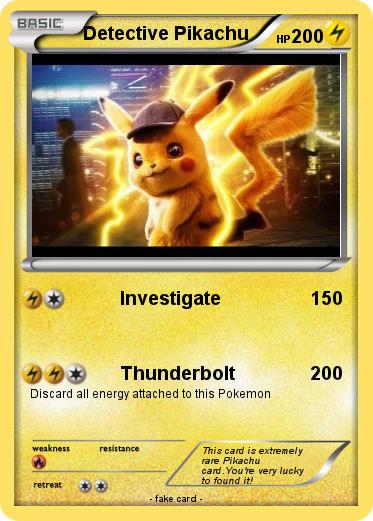 Pokemon Detective Pikachu