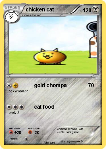 Pokemon chicken cat