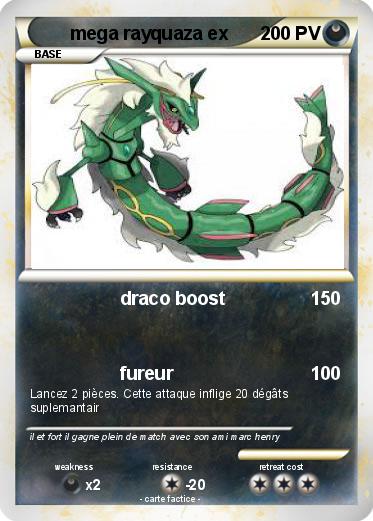 Pokemon mega rayquaza ex