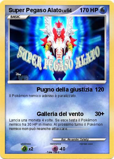 Pokemon Super Pegaso Alato