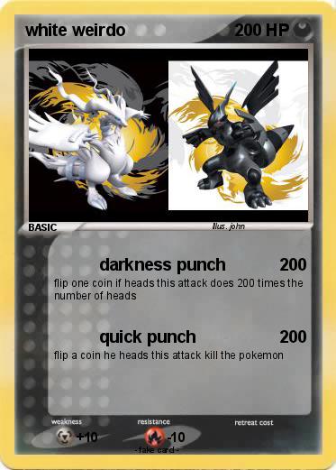 Pokemon white weirdo