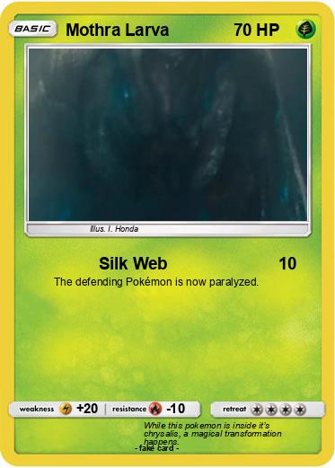 Pokemon Mothra Larva