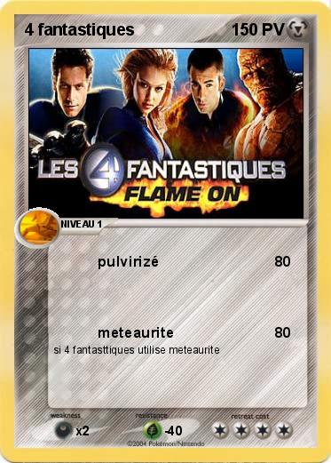 Pokemon 4 fantastiques