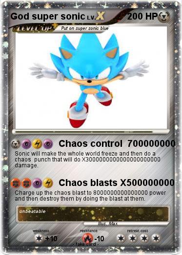 Pokemon God super sonic