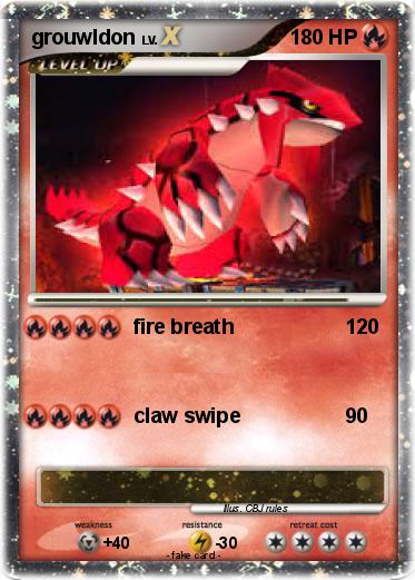 Pokemon grouwldon