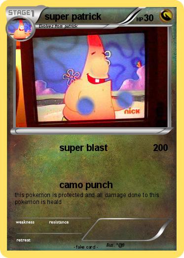 Pokemon super patrick