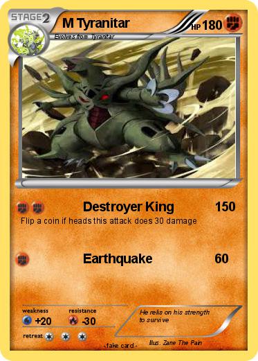 Pokemon M Tyranitar