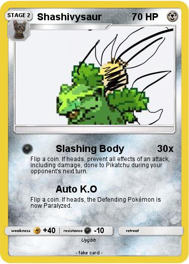 Pokemon Shashivysaur