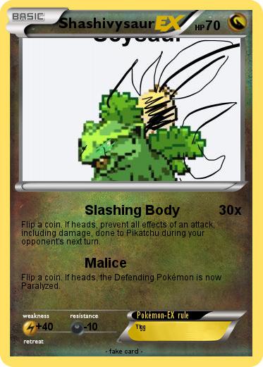 Pokemon Shashivysaur