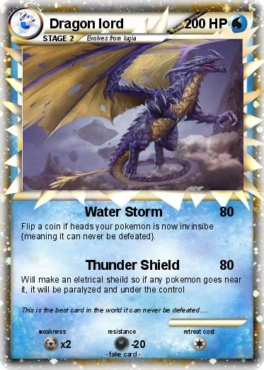 Pokemon Dragon lord