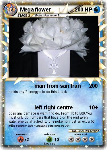 Pokemon Mega flower