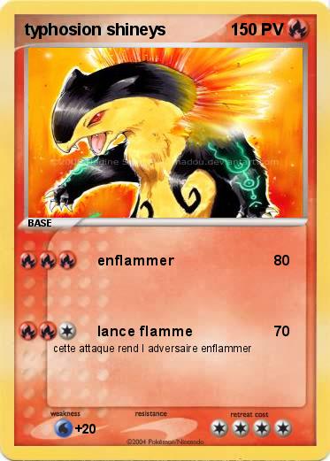 Pokemon typhosion shineys 