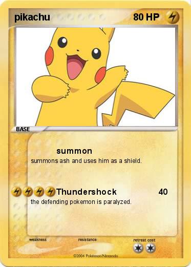 Pokemon pikachu