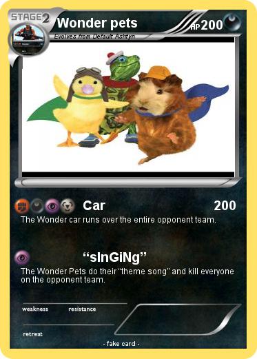 Pokemon Wonder pets
