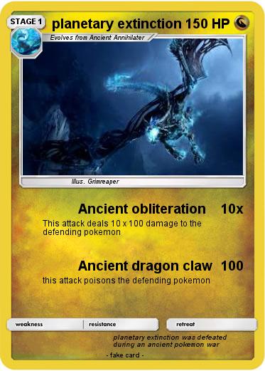 Pokemon planetary extinction