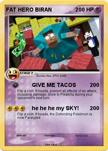Pokemon FAT HERO BIRAN
