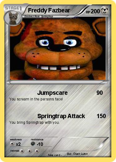 Pokemon Freddy Fazbear