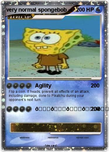Pokemon very normal spongebob