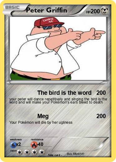 Pokemon Peter Griffin