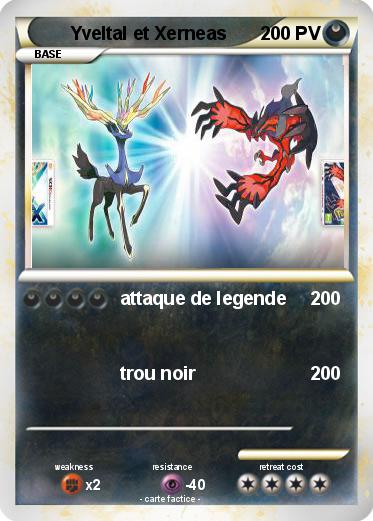 Pokemon Yveltal et Xerneas