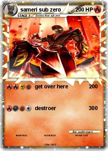 Pokemon sameri sub zero