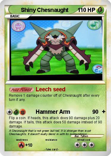 Pokemon Shiny Chesnaught