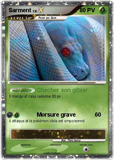 Pokemon Sarment